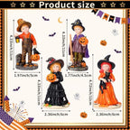 Thyle 4 Pcs Vintage Halloween Figurines Decorations - Image 3