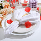 Sieral 36 Pcs Wedding Gold Napkin Rings Metal Cloth Holder Elegant Napkin Buckles for Bridal Shower Dining Table Decoration - Image 4