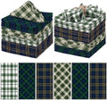 Mixweer 24 Pack Christmas Cloth Napkins Bulk, 15 x 15 Inch by Mixweer