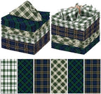 Mixweer 24 Pack Christmas Cloth Napkins Bulk, 15 x 15 Inch by Mixweer