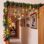 10 Set 16'' Lighted Christmas Ball Ornaments Window Hanging Decorations - Image 4