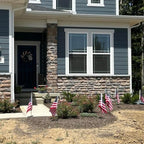 Bradford Small American Flags on Stick 12 Pcs 12x18 inch for Yard Lawn Decorations, Heavy Duty Mini Hand Held Handheld US USA Flags with Retractable Pole for Garden Planter Outside - Image 4