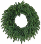 Christmas Wreaths Outdoor Realistic 24 Inch Large Artificial Winter Greenery Pine Cedar Wreaths for Windows Xmas Holiday Home Table Mantle Yard Staircase Wall Door Porch Hanging Decor Outdoor Indoor by HomeDecor