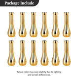 NUPTIO Gold Bud Vases for Centerpiece: 12 Pcs Small Flower Vase for Table - Vintage Skinny Ribbed Vase in Bulk for Wedding Party Home Decor - Image 7