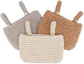 Crane Baby Hanging Bin Trio, Nursery Storage & Organization Products, Hanging Stuffed Animal Storage Solution, Nursery Pocket Organizer, Baby Organizers, Boho Decor Accent, Crib Accessories by CraneBaby