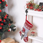 Lounsweer 12 Pcs Snowflake Christmas Stocking Holders - Image 4