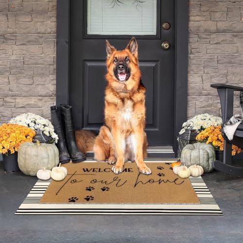 Tinideya 2 23.6 X 35.4 Inches PET Black White Brown - Image 5