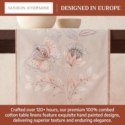 Maison d' Hermine Table Runner 100% Combed Cotton 14.5"x108" (Double Layer) - Image 3