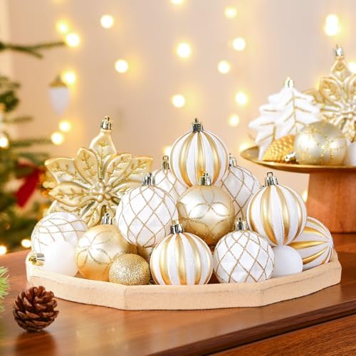 SHareconn 106 PCS Christmas Ball Ornaments for Christmas Tree Decorations - Image 3