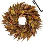 24 Inch Fall Wreaths for Front Door Thanksgiving Decor for Home by Unknown
