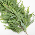 Briful 5ft Long Greenery Garland Set of 2 Boston Fern Floral Garland for Door Mantle Decorations, Lush Realistic Spring Summer Artificial Garland for Home Farmhouse Indoor Decor, 2026 VBS Church Decor - Image 7