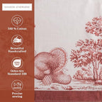 Maison d' Hermine Placemats Set of 4 Reusable 100% Cotton (13"x19") - Image 2