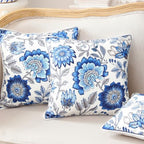 ISAENNE Designer Velvet Throw Pillow Cover,Set of 2,18"x18"-Blanch - Image 4