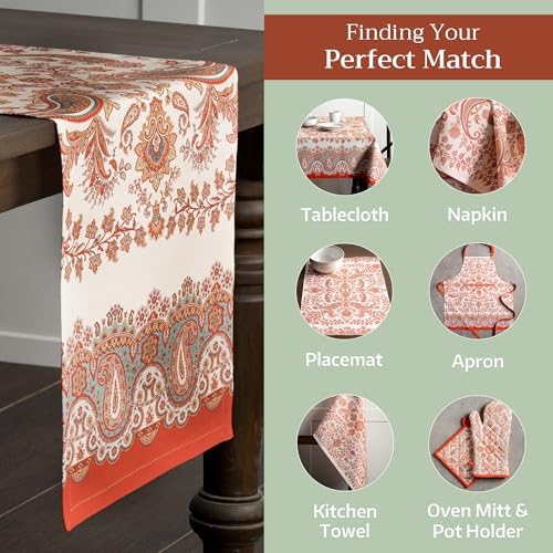 Maison d' Hermine Table Runner 100% Cotton 14.50" x 108" (Single Layer) - Image 5