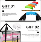 Moving Bags Heavy Duty Extra Large, Alternative for Moving Boxes & Moving Supplies,Clear Storage Bins with Lids, Plastic Packing Tote, Storage Bags for Clothes with Handles & Zippers(Clear, 8 Pack) - Image 4