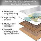 Gingko Boxed Set of 4 Premium Hardboard Placemats - Image 3