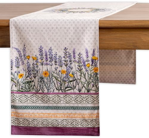 Maison d' Hermine Table Runner 100% Cotton 14.50" x 108" (Double Layer) by MaisondHermine