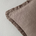 MIULEE Linen Decorative Fall Lumbar Throw Pillow Covers Malt Ball 12x20 - Image 3