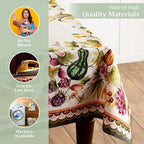 Maison d' Hermine Table Cloth Rectangle Table Reusable 100% Cotton 60"x120" - Image 3