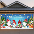 Garage Door Christmas Cover 7x16FT: Garage Christmas Decorations with Bar Magnets & Ropes, Holiday Garage Door Banner Decorative Xmas for Indoor Outdoor [Include Installation Instructions] by Unknown