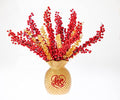 Money Bag Ceramic Vase l Lunar New Year Decoration l TET Decoration l Lunar New Year Decoration l TET Photo Props l Decorative Vases for TET (Gold (7”x 4”x 10”)) (Tet1962gd) by Unknown