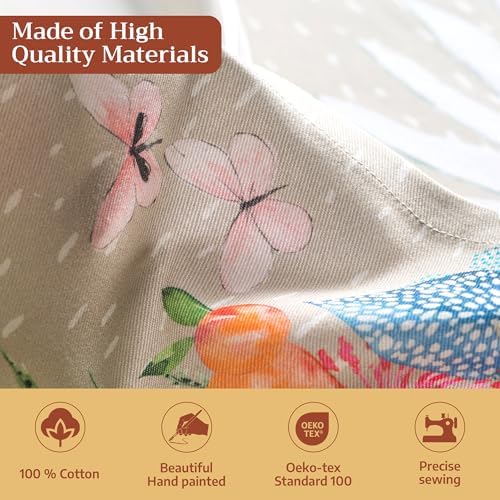 Maison d' Hermine Cloth Napkins Set of 4 Reusable 100% Cotton (20" x 20") - Image 3