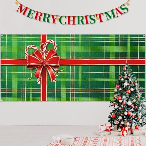 WovWeave Gift Box Garage Door Cover Banner, 7 x 16 ft - Image 6