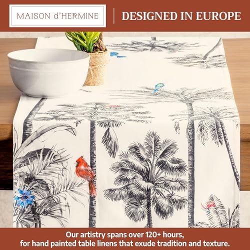 Maison d' Hermine Table Runner 100% Cotton 14.50" x 72" (Double Layer) - Image 2