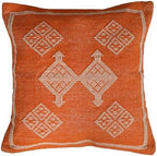 Indian Cotton Cushion Cover Sabra Kilim Pillow Cover Designer Decorative Sofa 18x18 Inche Handwoven Cushion Case for Farmhouse Home Decor Spring Decorative Pillow (Pattern 29) by Unknown