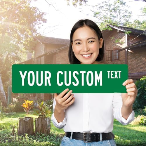 Custom Street Sign, Personalized Street Sign, Customizable Novelty Road - Image 2