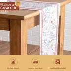 Maison d' Hermine Table Runner 100% Cotton 14.50" x 108" (Single Layer) - Image 5