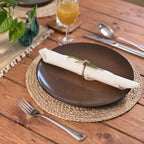 Eco Crave Natural Jute Placemats Set of 20, Round Woven Table Mats, 13 Inch Rattan Charger Plates, Bulk Set for Weddings, Parties & Events - Image 2