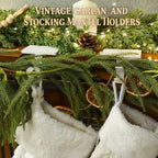 MorningRo 3 Pack 2 in 1 Stocking Holders for Mantle, White - Image 5