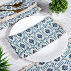 Lace Cloth Napkins, Cotton Linen, 12 Pack, 20x20 Inch, Moroccan Beauty - Image 6