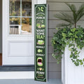 Personalized Welcome Sign for Front Door, Custom Welcome Sign for Porch Outdoor Welcome Home Decorations, 48"x8" PVC Sign (Design 17) by BasicFundamentals