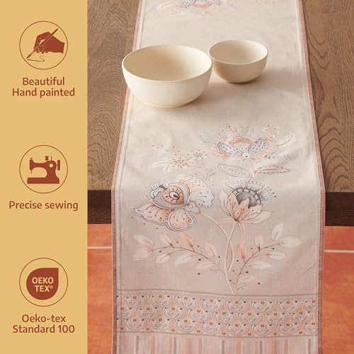 Maison d' Hermine Table Runner 100% Combed Cotton 14.5"x108" (Double Layer) - Image 2