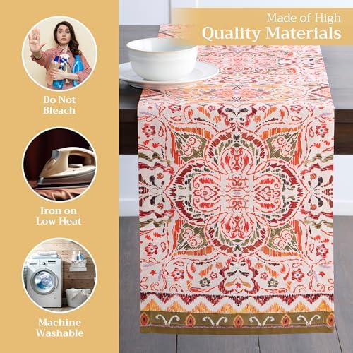Maison d' Hermine Table Runner 100% Cotton 14.50" x 108" (Single Layer) - Image 3