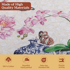 Maison d' Hermine Table Cloth Round Table Reusable 100% Cotton 63" Diameter - Image 3