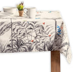 Maison d' Hermine Table Cloth Rectangle Table Reusable 100% Cotton 60"x90" by MaisondHermine