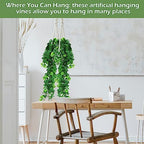 Hoteam 24 Pcs Artificial Hanging Greenery Plants, Eucalyptus - Image 4