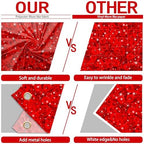 Valentine's Day Red Rose Flower Wall Backdrops 20x10 FT Wedding Bridal Shower Party Decorations Girls Birthday Backdrop Cake Table Tea Party Photoshoot Decorations Photo Studio Props - Image 6