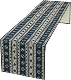 Western Farmhouse Aztec Table Runner Geometric Striped Bohemian Abstract Tribal Vintage Country Style Dinner Runner for Home Kitchen Dining Table Decoration 13x120in by Unknown
