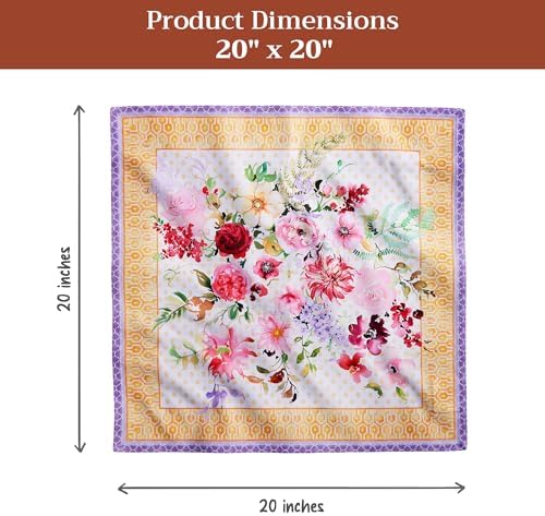 Maison d' Hermine Cloth Napkins Set of 4 100% Combed Cotton (20" x 20") - Image 5