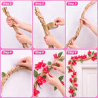Yinder 35 Pcs Bougainvillea Flowers Tree Decor for Wedding Classroom - Image 4