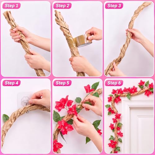 Yinder 35 Pcs Bougainvillea Flowers Tree Decor for Wedding Classroom - Image 4