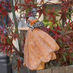 Guichifun Fairy Statue Orange Leaf Angel Girls 7.5 x 4.5 x 11.5 Inch - Image 6