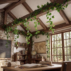 Tigeen 4 Pcs Jungle Party Decor Artificial Ivy Garland Vines and Twigs - Image 3