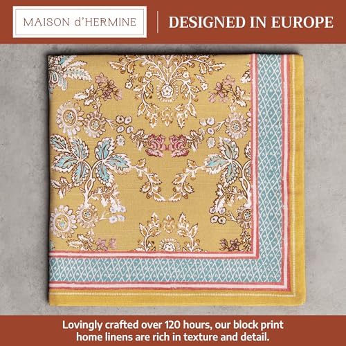 Maison d' Hermine Cloth Napkins Set of 6 Reusable 100% Cotton (20" x 20") - Image 2