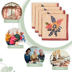 Maison d' Hermine Cloth Napkins Set of 4 Reusable 100% Cotton (20" x 20") - Image 6