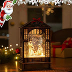 Christmas Snow Globe, Lighted Angel Guarding Nativity Scene, Musical Snow Water Lantern Swirling Glittering Holiday Decoration and Gift for Family Children or Friends - Image 6